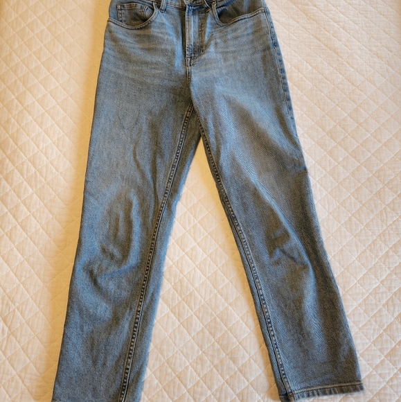 Everlane Japanese Denim Cheeky Jean Ankle, Light Blue, 27 - Picture 2 of 9